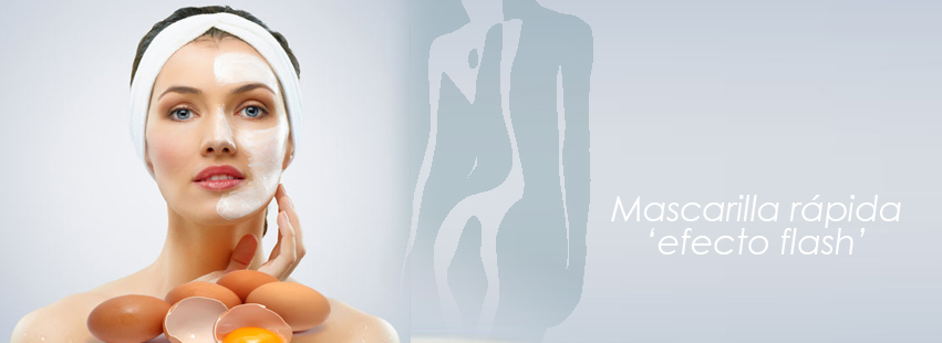Mascarilla rápida efecto flash